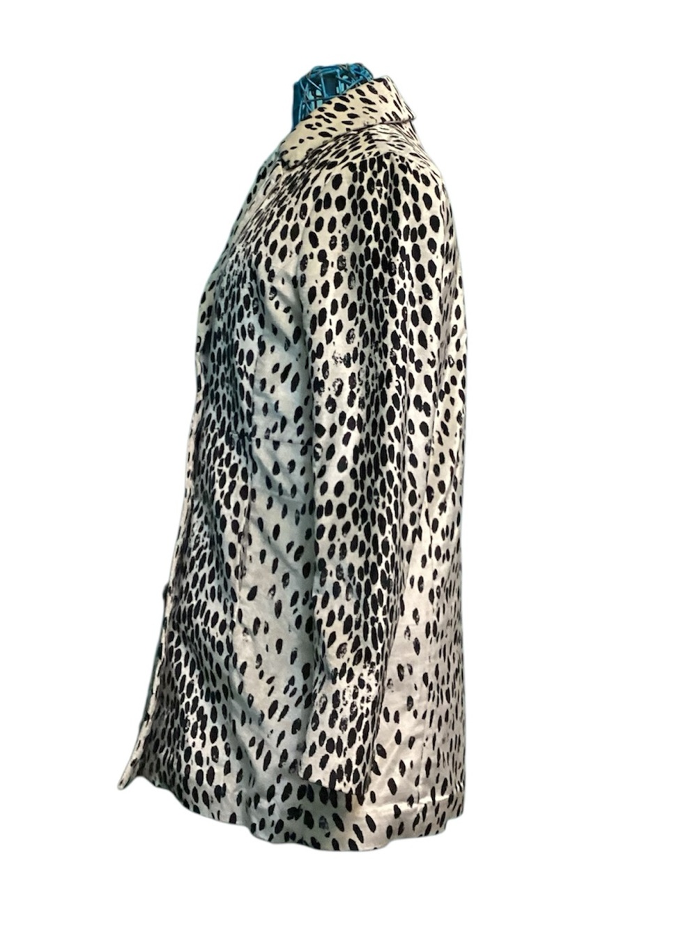 Dalmatian Print Double Breasted Jacket - Picture 3 of 8
